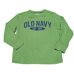 Old Navy green long sleeve shirt 5t